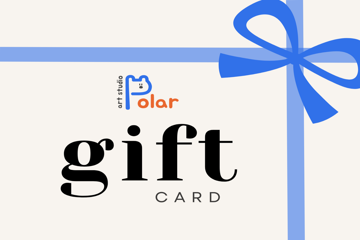 polar art studio gift card
