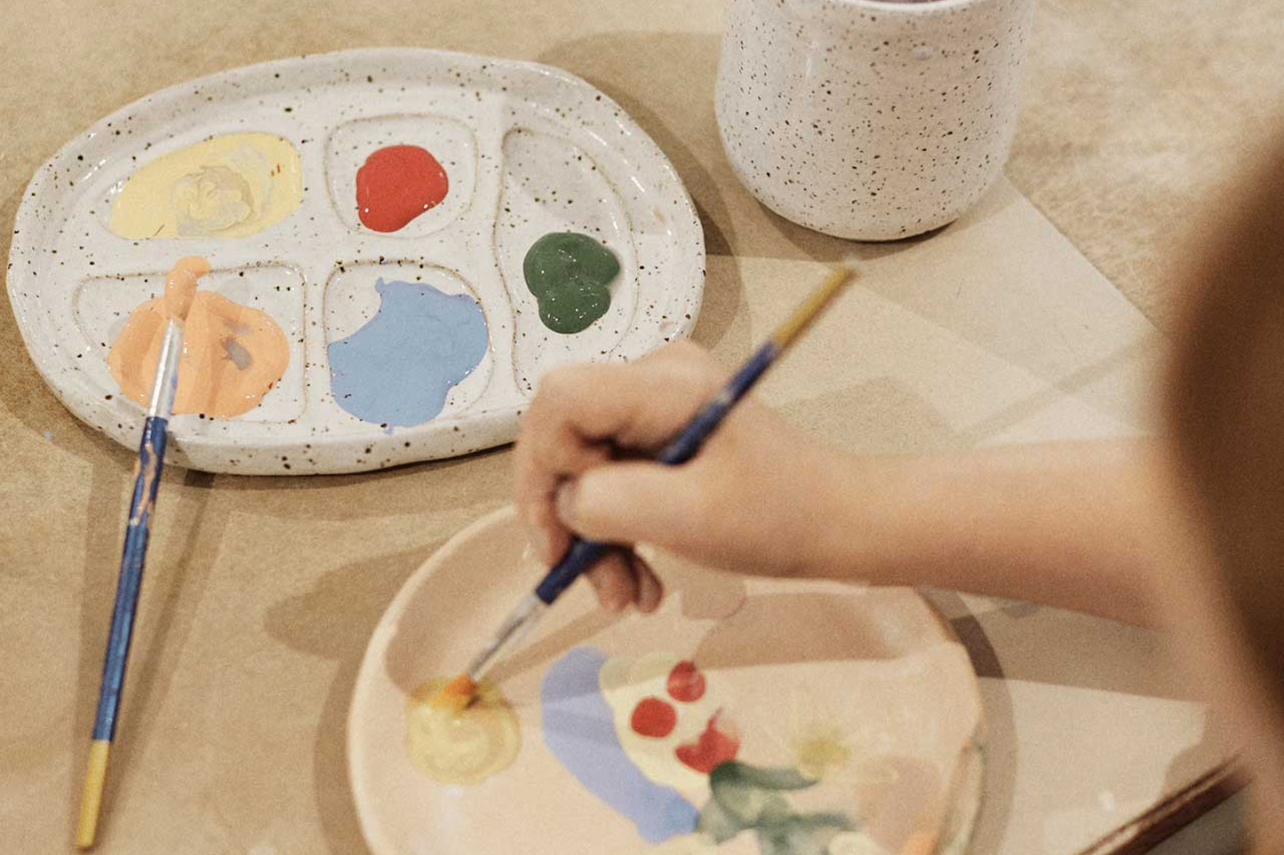 Doodle your own pottery - Pottery Painting